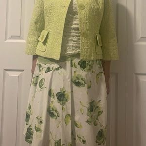 Three Pieces - Gloria Gaudette - Designer Jacket, Skirt plus bonus lace tank top